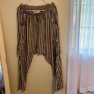 Acacia Cambodia Harem Silk Pant size large